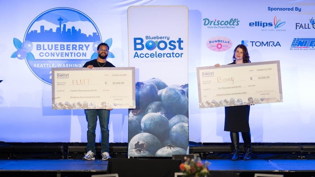 Pluff & Bonny Named Winners in Blueberry Boost Accelerator Pitch Competition